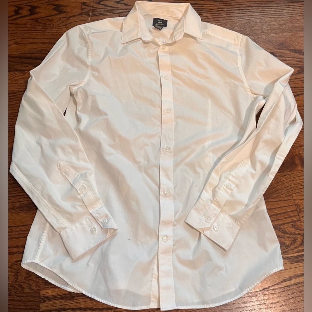 H&M Crisp White Dress Shirt